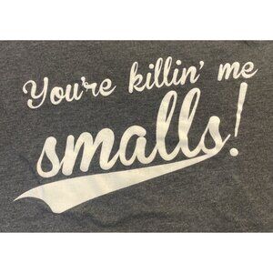 Men's Medium Gray You're Killin' Me Smalls! Crazy Dog T-Shirt